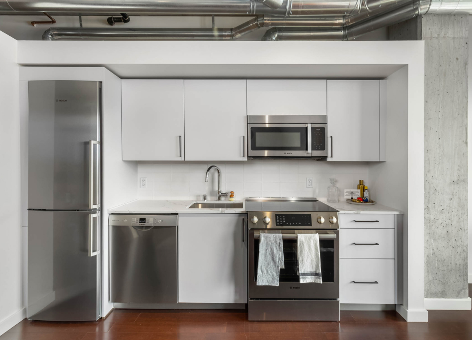 Stainless steel appliances